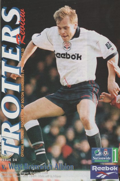 Bolton Wanderers v West Bromwich Albion  02-Mar-1997