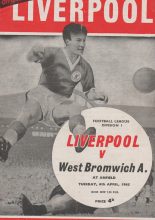 Liverpool v West Bromwich Albion  06-Apr-1965