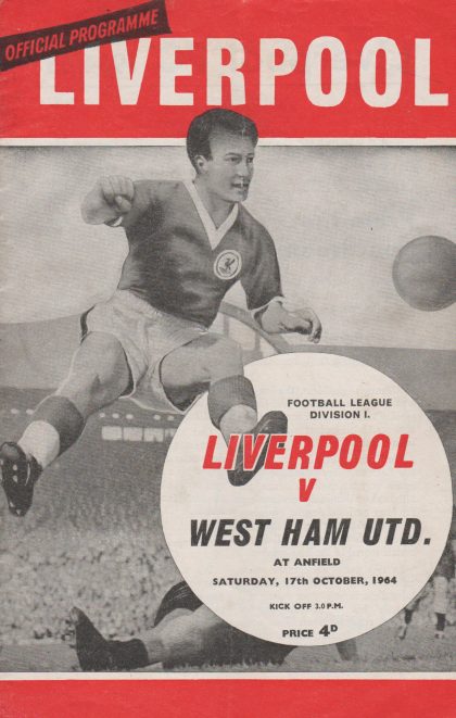 Liverpool v West Ham United 17-Oct-1964