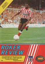 Sunderland v West Ham United 27-Sep-1988