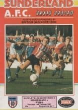 Sunderland v Wigan Athletic 10-Oct-1987