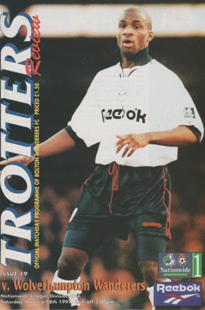 Bolton Wanderers v Wolverhampton Wanderers  18-Jan-1997