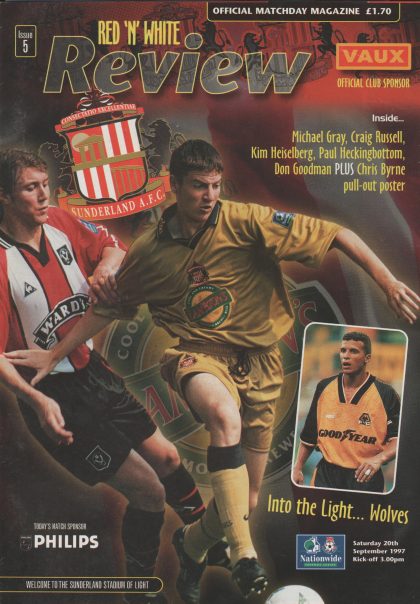 Sunderland v Wolverhampton Wanderers  20-Sep-1997