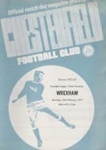 Chesterfield v Wrexham 10-Feb-1973