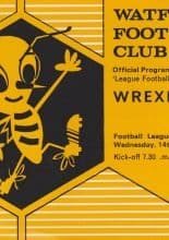 Watford v Wrexham 14-Mar-1973