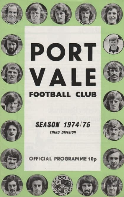 Port Vale v Wrexham 17-Mar-1975