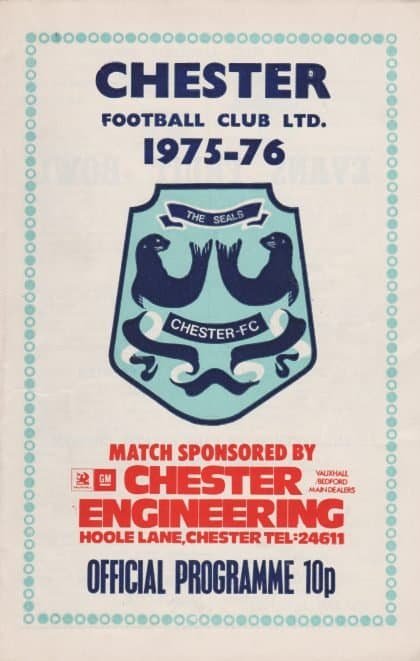 Chester v Wrexham  17-Apr-1976