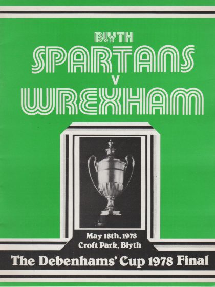 Blyth Spartans v Wrexham 18-May-1978