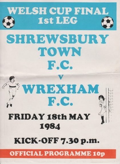 Shrewsbury Town v Wrexham 18-May-1984