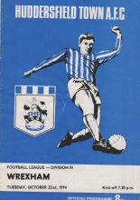 Huddersfield Town v Wrexham 22-Oct-1974
