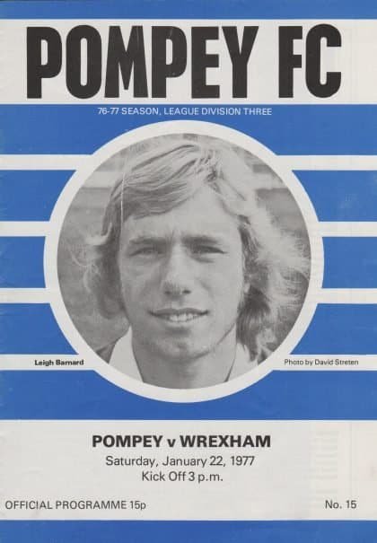Portsmouth v Wrexham 22-Jan-1977