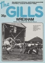 Gillingham v Wrexham 22-Jan-1983