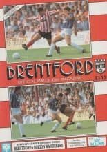 Brentford v Wrexham 22-Sep-1990