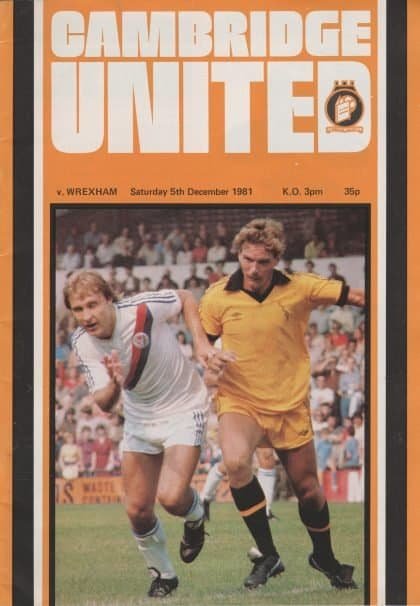 Cambridge United v Wrexham 05-Dec-1981