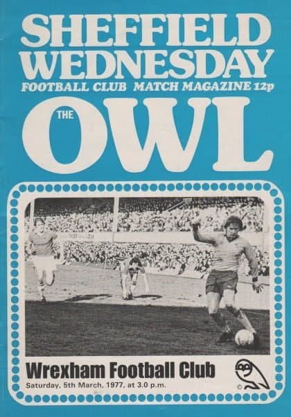Sheffield Wednesday v Wrexham 05-Mar-1977