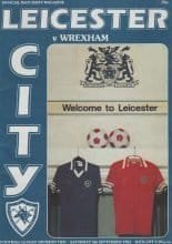 Leicester City v Wrexham 05-Sep-1981