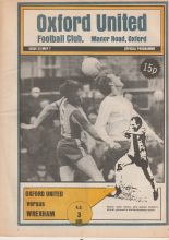 Oxford United v Wrexham 07-May-1977