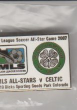 Match Badge - MLS All Stars v Glasgow Celtic  19-Jul-2007