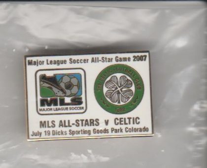 Match Badge - MLS All Stars v Glasgow Celtic  19-Jul-2007