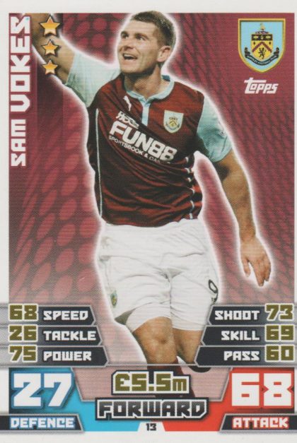 Vokes Sam - 13