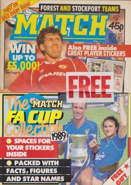 Match Weekly  - 07-Jan-1989