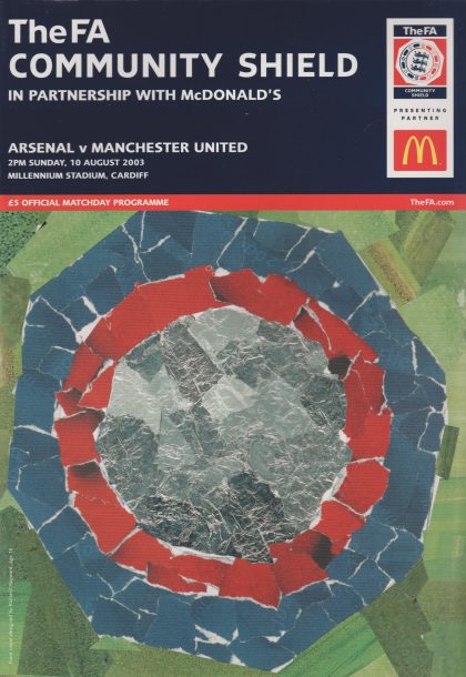 Arsenal v Manchester United 10-Aug-2003