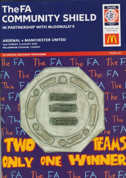 Arsenal v Manchester United 08-Aug-2004