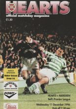 Heart of Midlothian v Aberdeen 11-Dec-1996