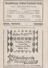 Scunthorpe United v Accrington Stanley 22-Mar-1958