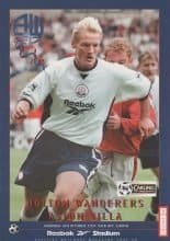 Bolton Wanderers v Aston Villa  04-Oct-1997