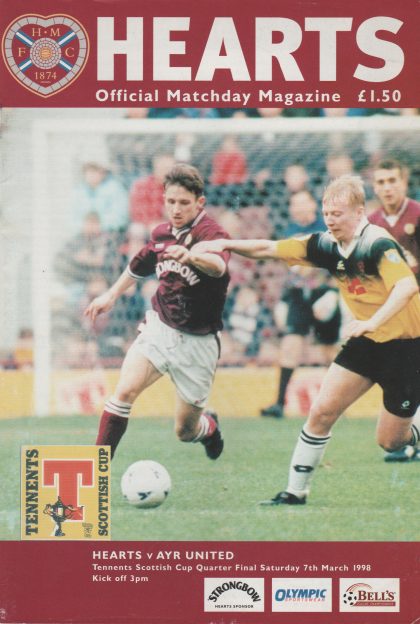 Heart of Midlothian v Ayr United 07-Mar-1998