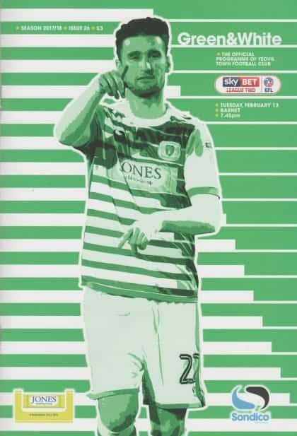 Yeovil Town v Barnet 13-Feb-2018