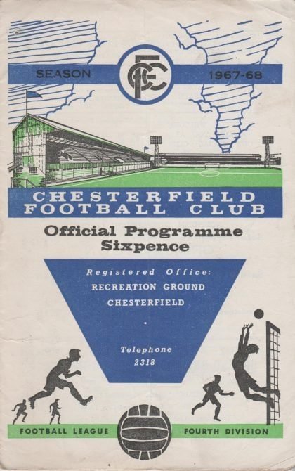 Chesterfield v Barnsley 20-Jan-1968