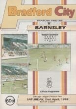 Bradford City v Barnsley 02-Apr-1988