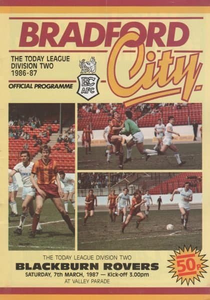 Bradford City v Blackburn Rovers  07-Mar-1987