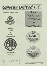 Galway United v Bolton Wanderers 18-Jul-1998