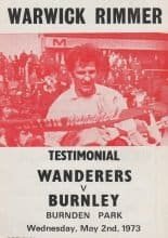 Bolton Wanderers v Burnley  02-May-1973