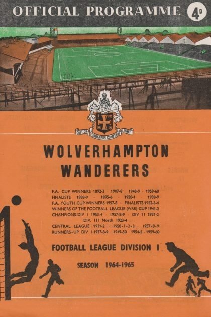 Wolverhampton Wanderers v Burnley 21-Mar-1964
