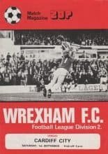 Wrexham v Cardiff City 01-Sep-1979