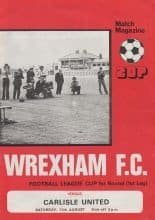 Wrexham v Carlisle United 11-Aug-1979