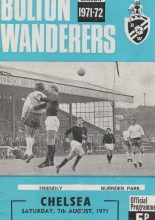 Bolton Wanderers v Chelsea 07-Aug-1971