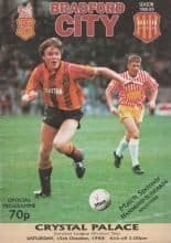 Bradford City v Crystal Palace 15-Oct-1988