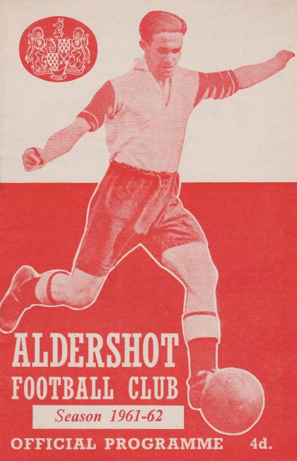 Aldershot v Crewe Alexandra 24-Mar-1962