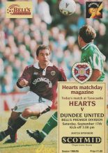 Heart of Midlothian v Dundee United 17-Sep-1994
