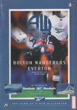 Bolton Wanderers v Everton 01-Sep-1997