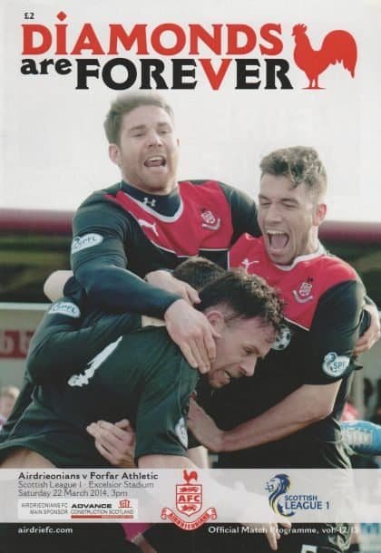 Airdrie v Forfar Athletic 22-Mar-2014