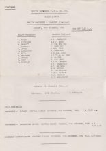 Bolton Wanderers v Haarlem 04-Nov-1980