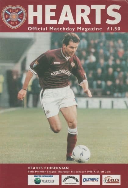 Heart of Midlothian v Hibernian  01-Jan-1998