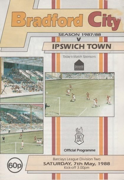 Bradford City v Ipswich Town  07-May-1988