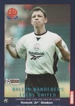 Bolton Wanderers v Leeds United 18-Apr-1998